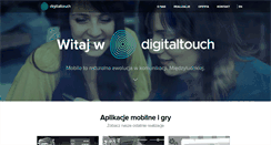 Desktop Screenshot of digitaltouch.pl