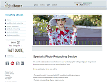 Tablet Screenshot of digitaltouch.co.uk